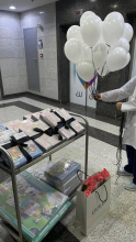 طالبات قسم الكيمياء في كلية العلوم بالخرج يقمن بزيارة مستشفى النساء والولادة بالخرج