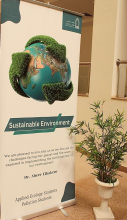 قسم الأحياء في كلية العلوم بالخرج ينظم نشاطًا توعويًا بعنوان (استدامة البيئة)
